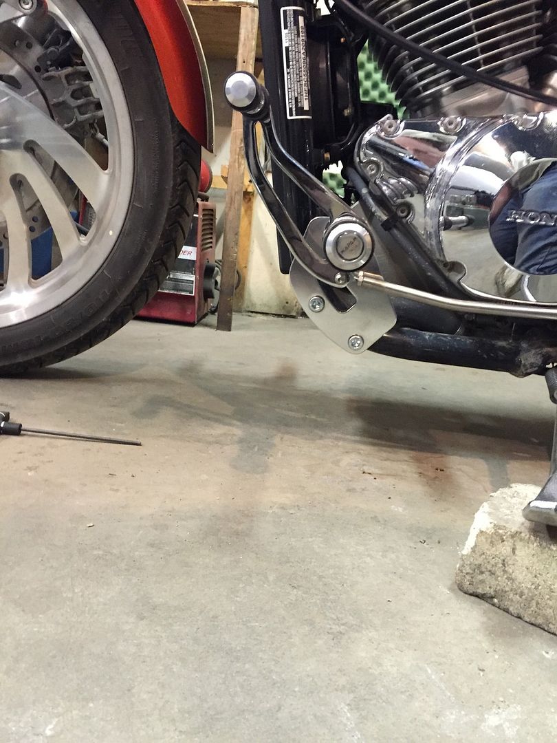 HOW TO Mapam forward control installation Honda VTX 1300 / VTX 1800